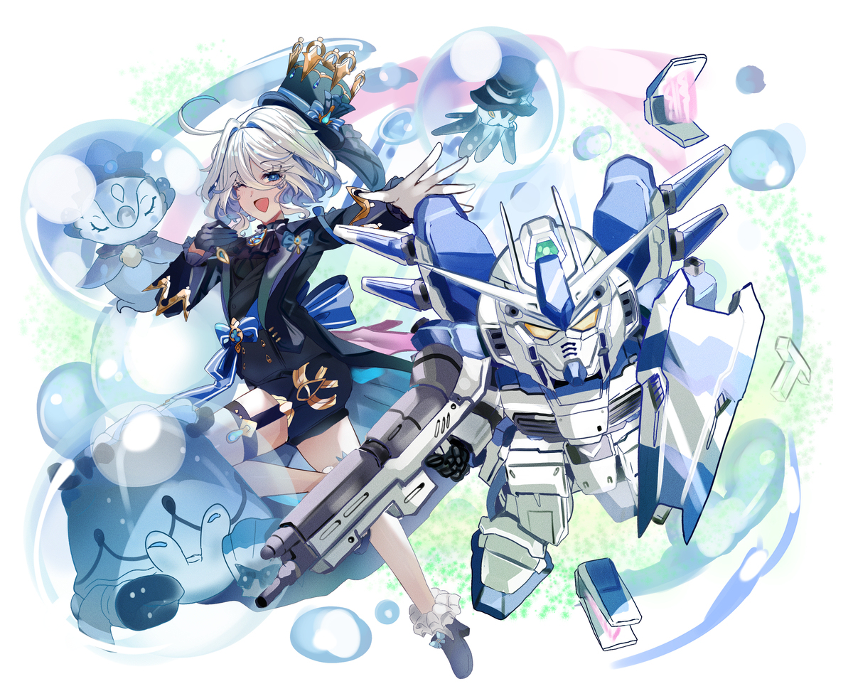 Furina & Hi-nu Gundam