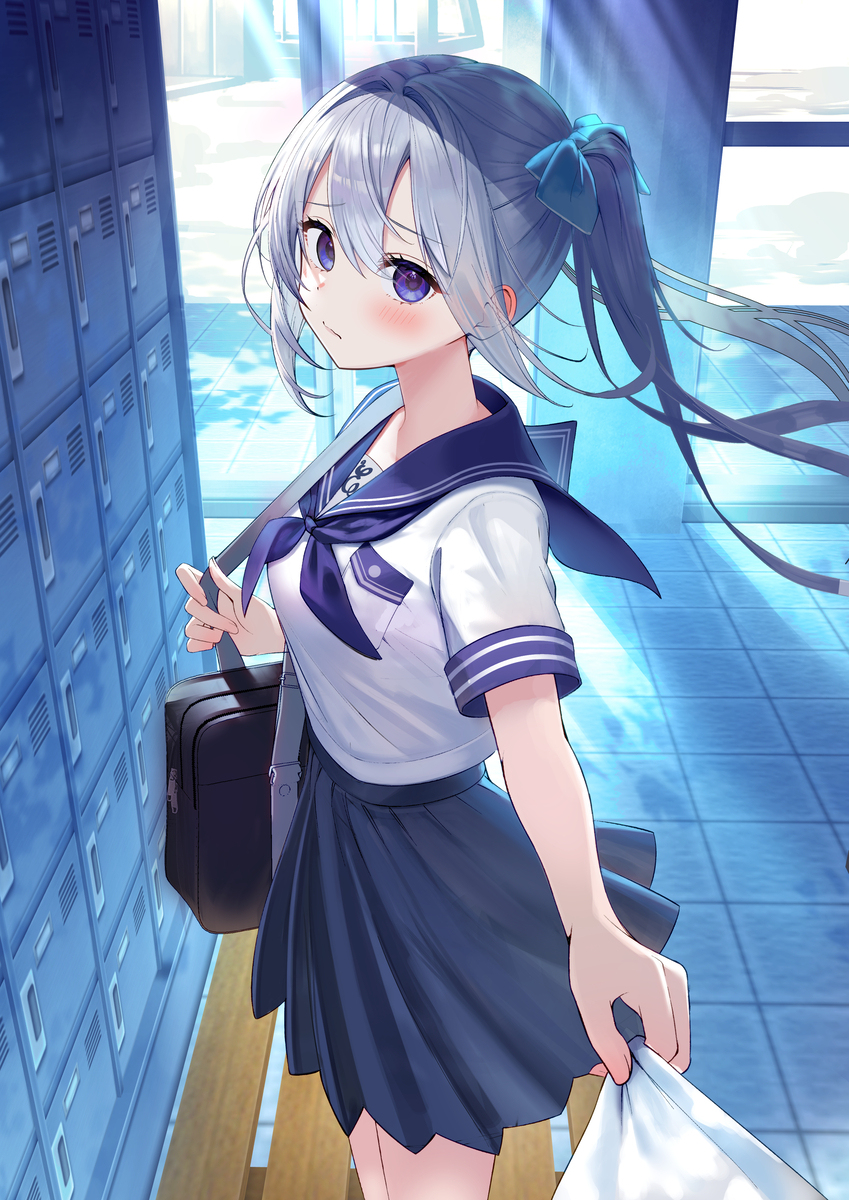一緒に帰りたいけど素直になれない幼馴染ちゃん