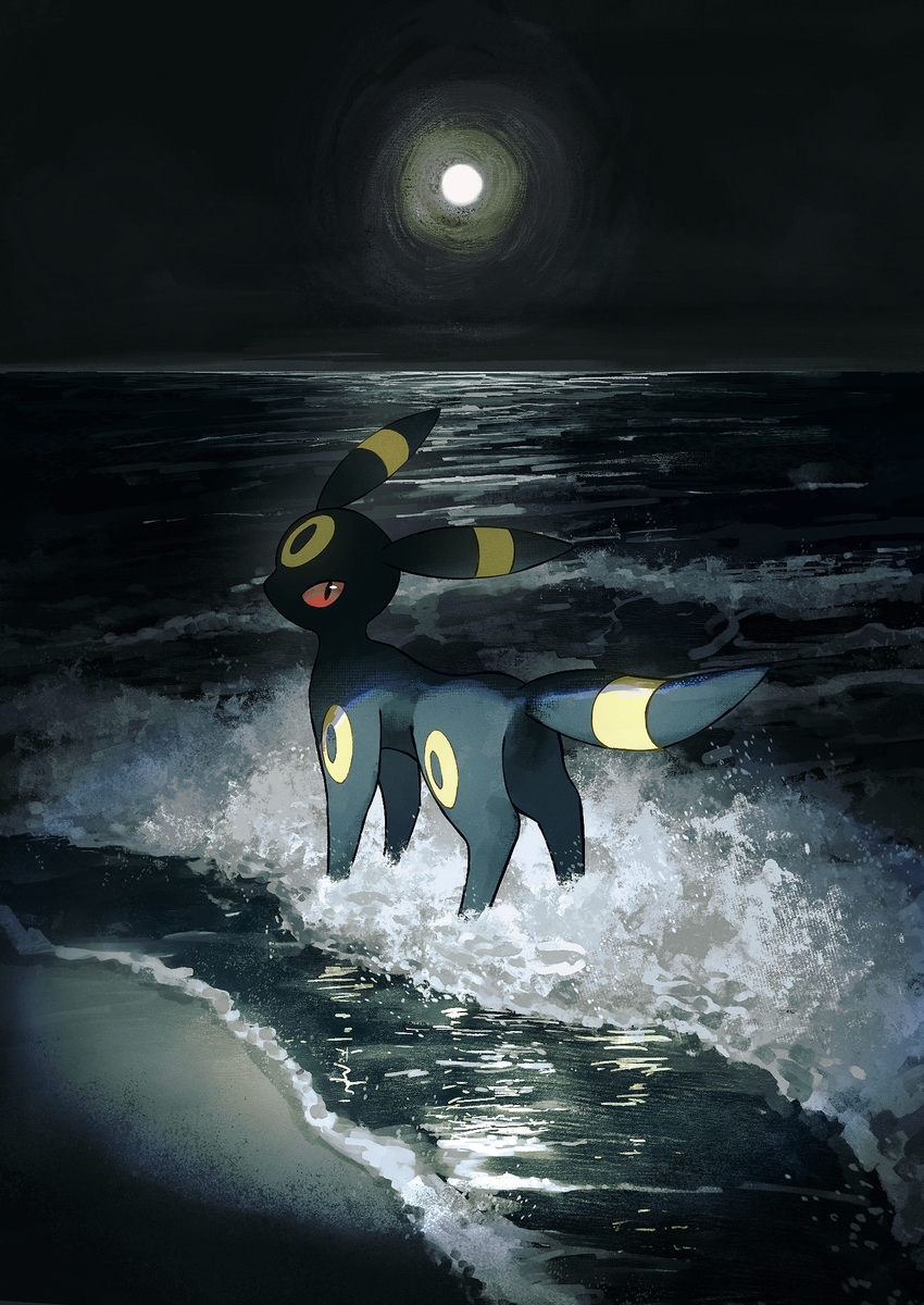 夜の海