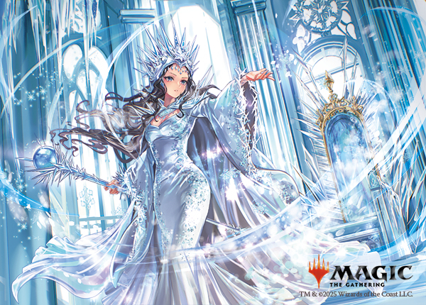 【仕事絵】マジック：ザ・ギャザリング《氷冠のヒルダ》