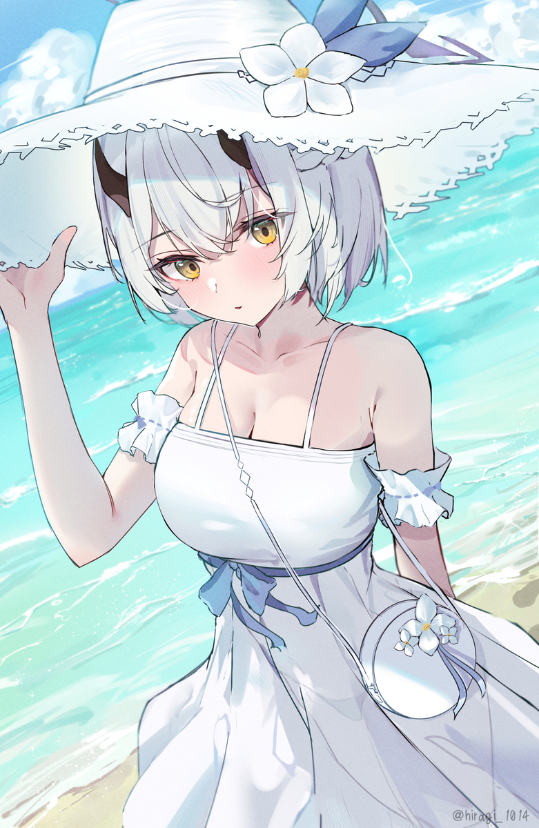 セナと海デート❤