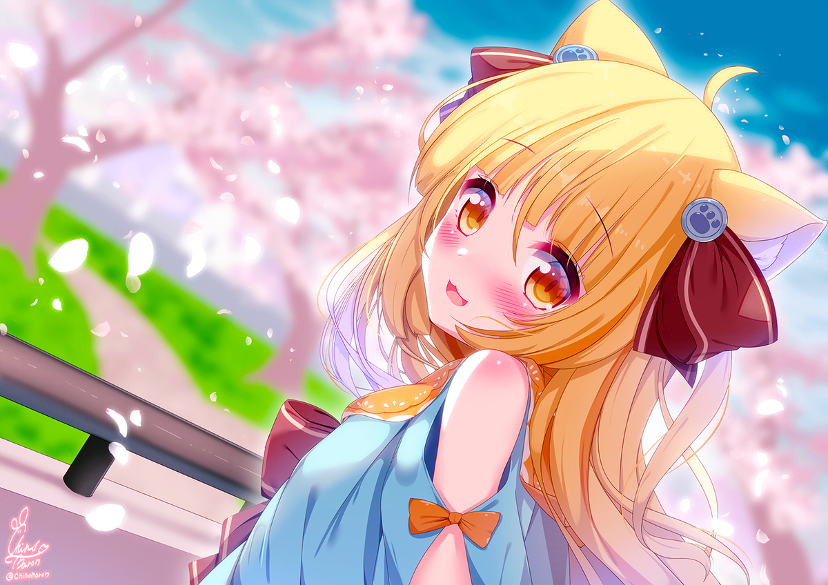 桜見ながらまったりおしゃべりするたるちゃんがエモすぎた