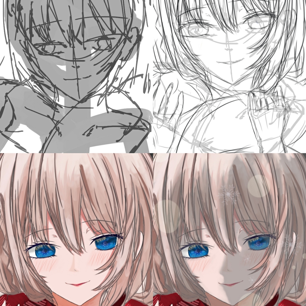 光影练习੭ ᐕ)੭*⁾⁾