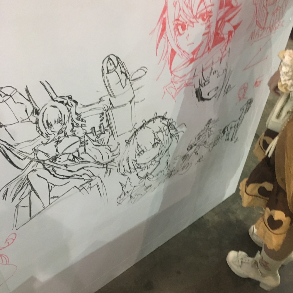 第一次漫展和平时作业