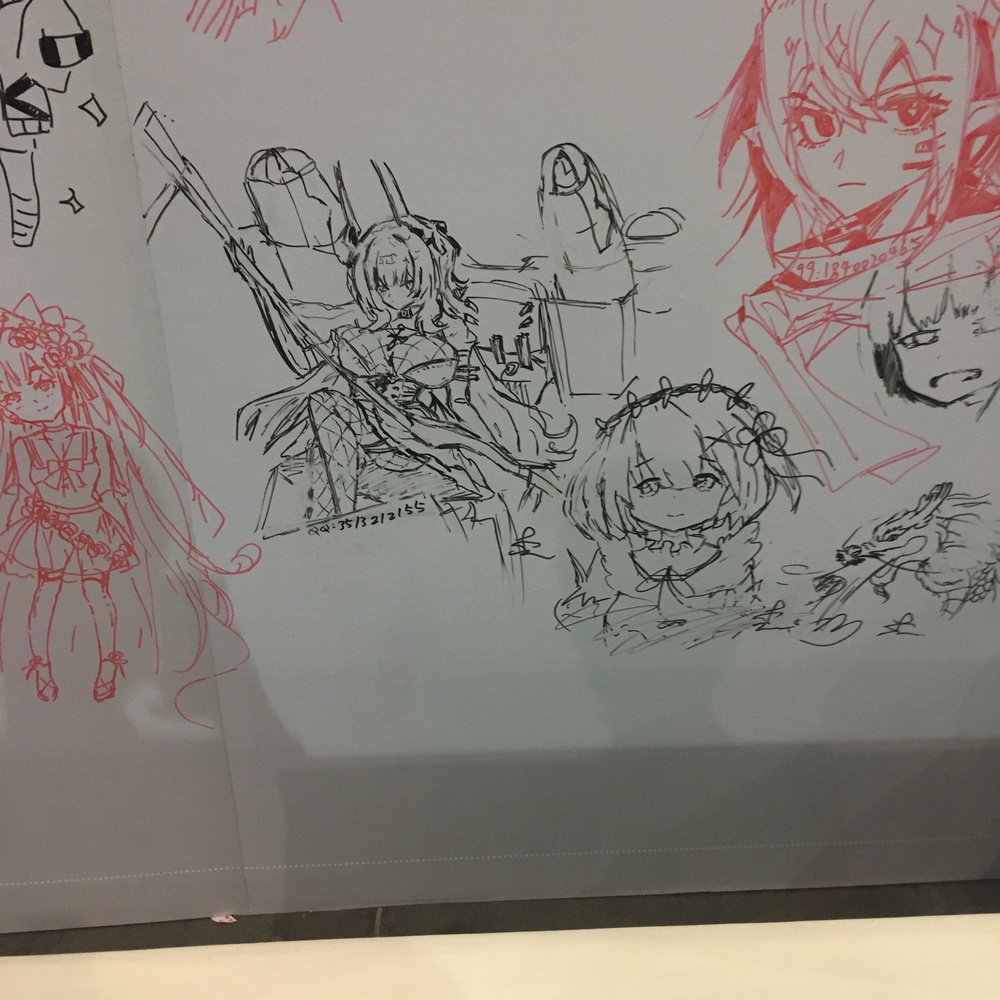 第一次漫展和平时作业