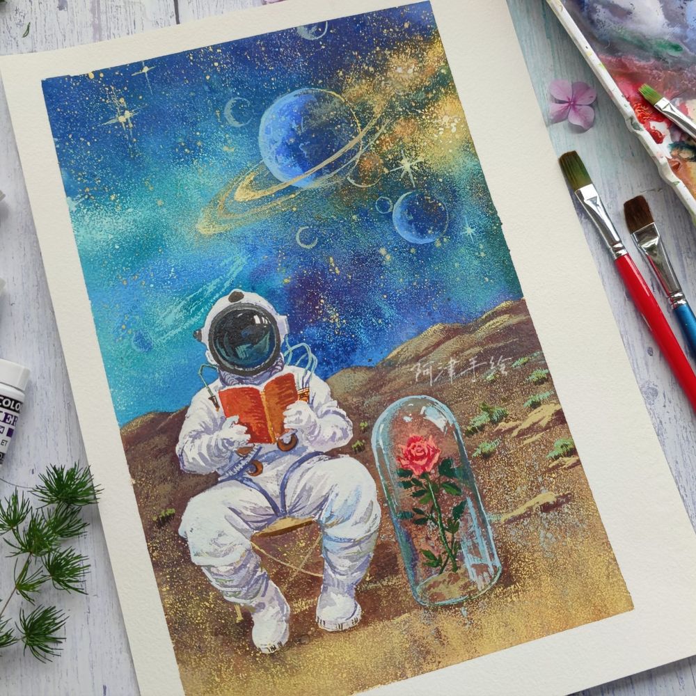手绘插画