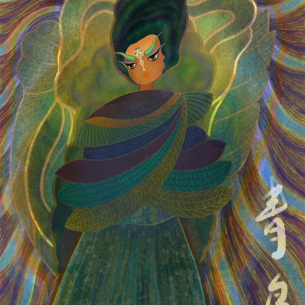 我眼里的山海经神兽 -- 青鸟