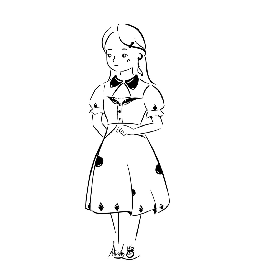 极简插画
画只小可爱