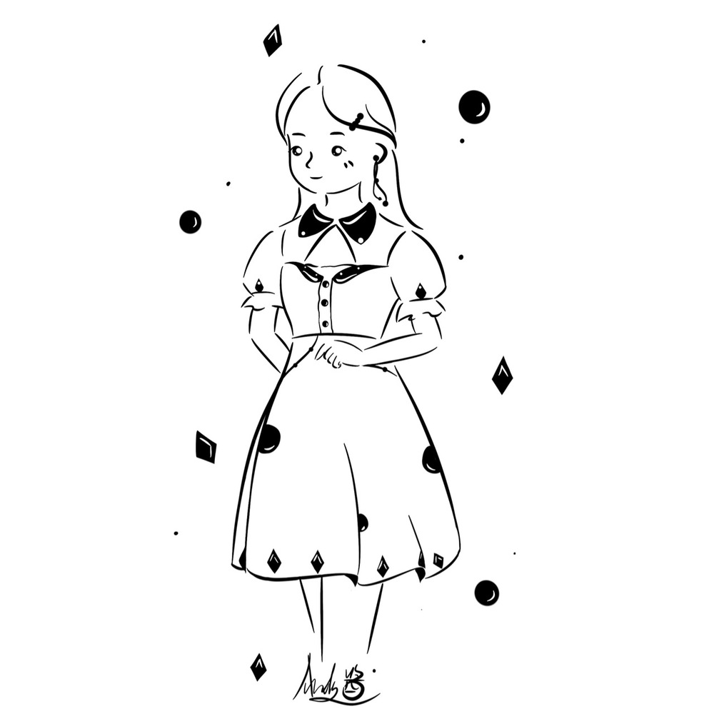 极简插画
画只小可爱
