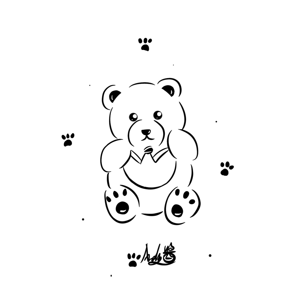 极简插画
画两只小可爱