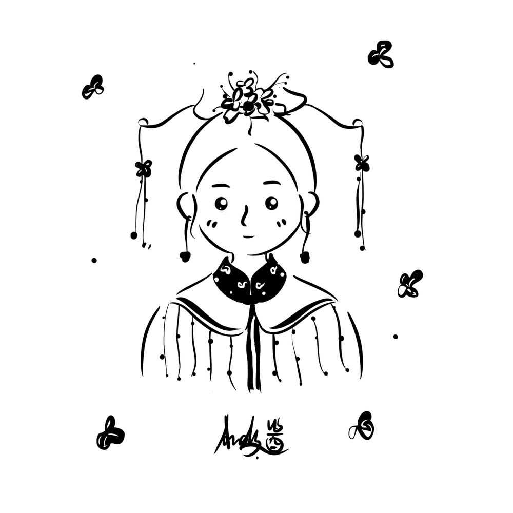 极简插画
画只小可爱