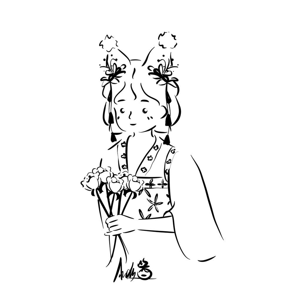 极简插画