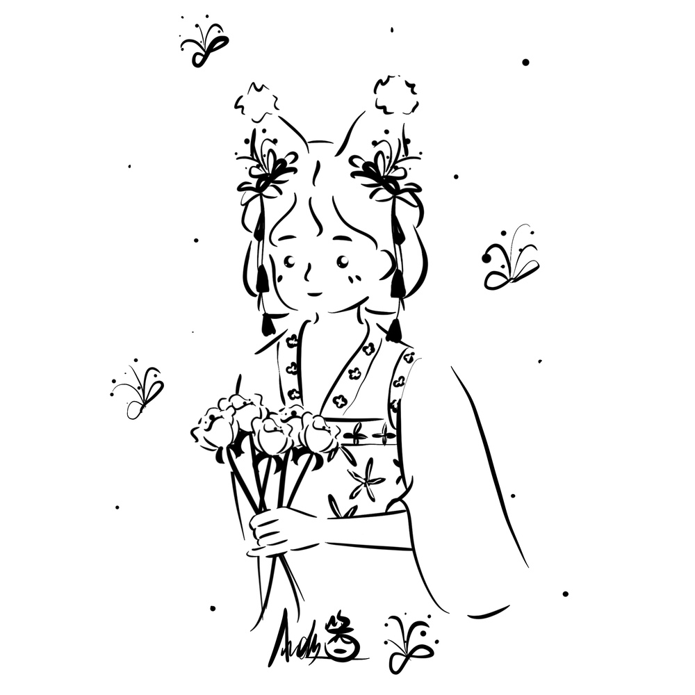 极简插画