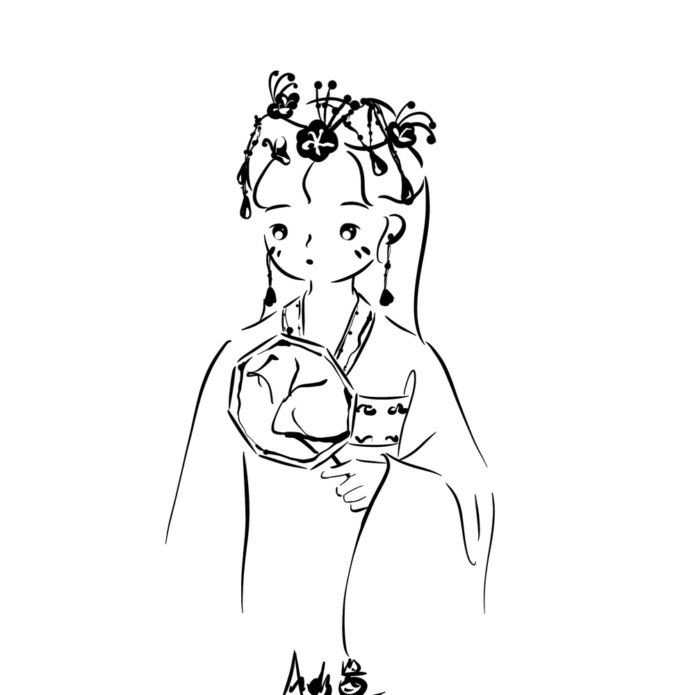 极简插画