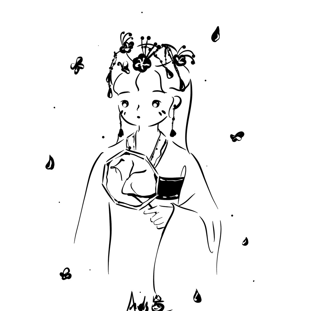 极简插画