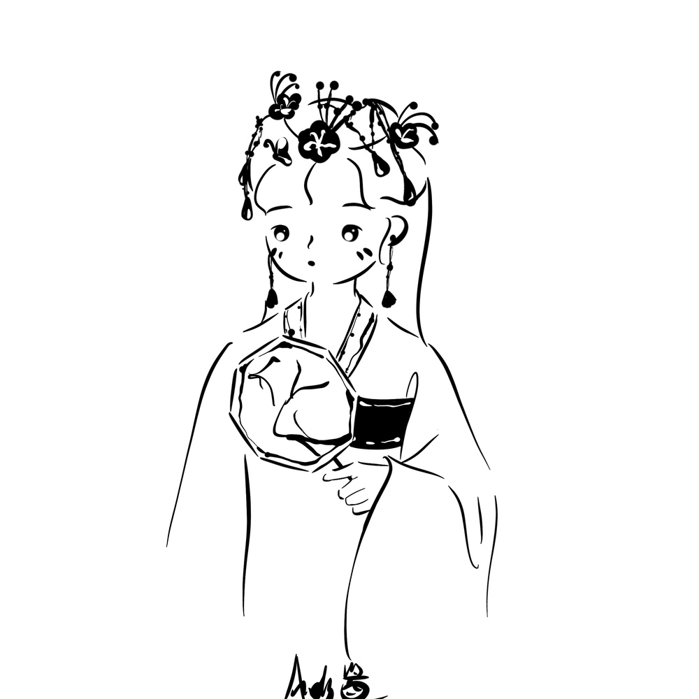 极简插画
