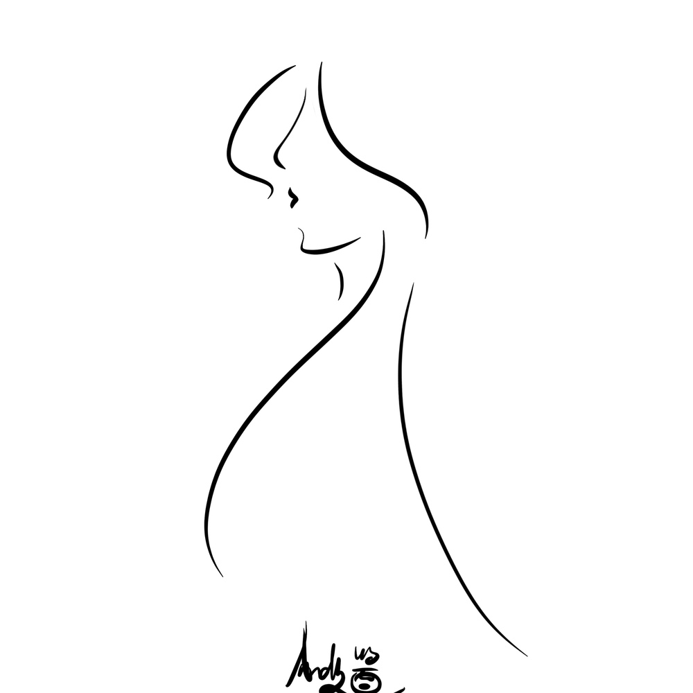 极简线条画