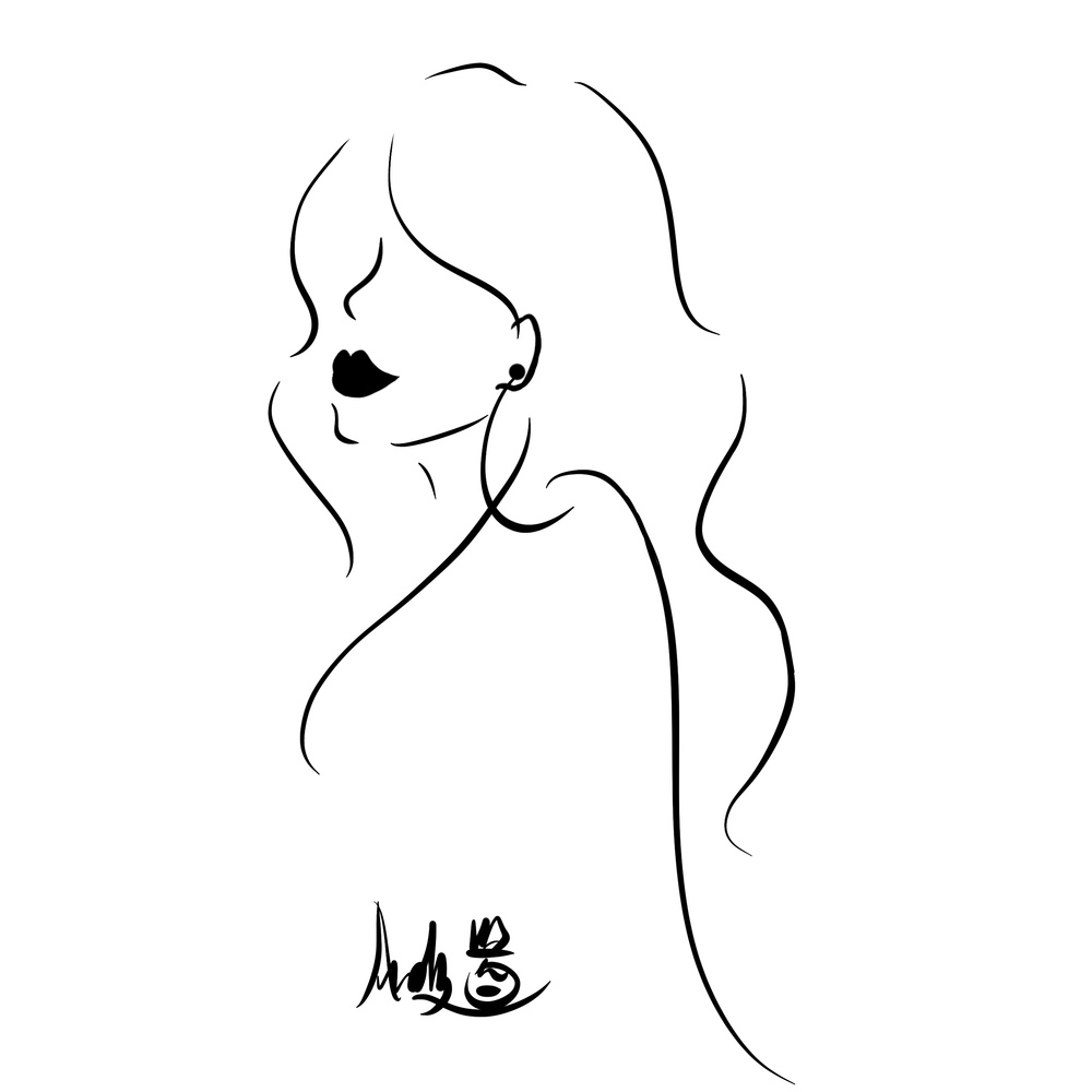 极简线条画