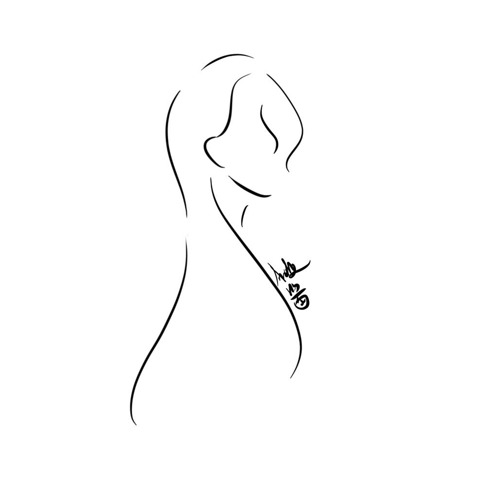 极简线条画
