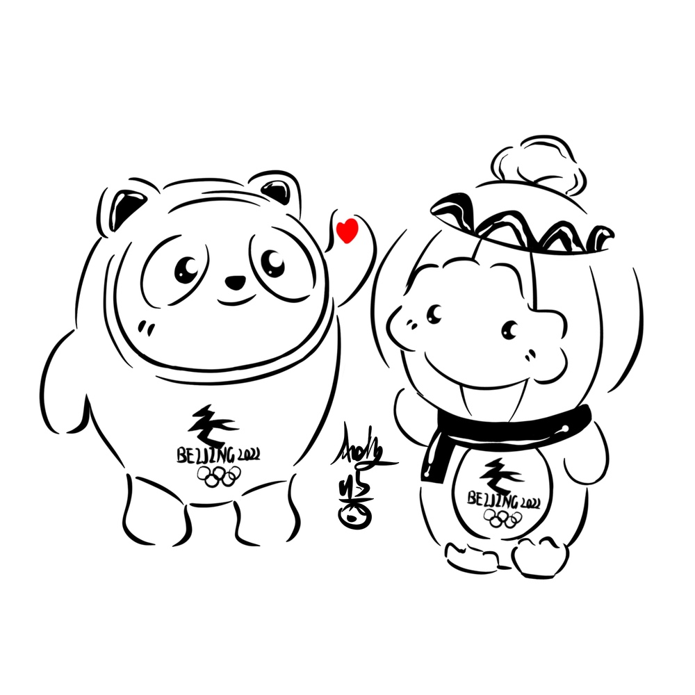 极简插画
