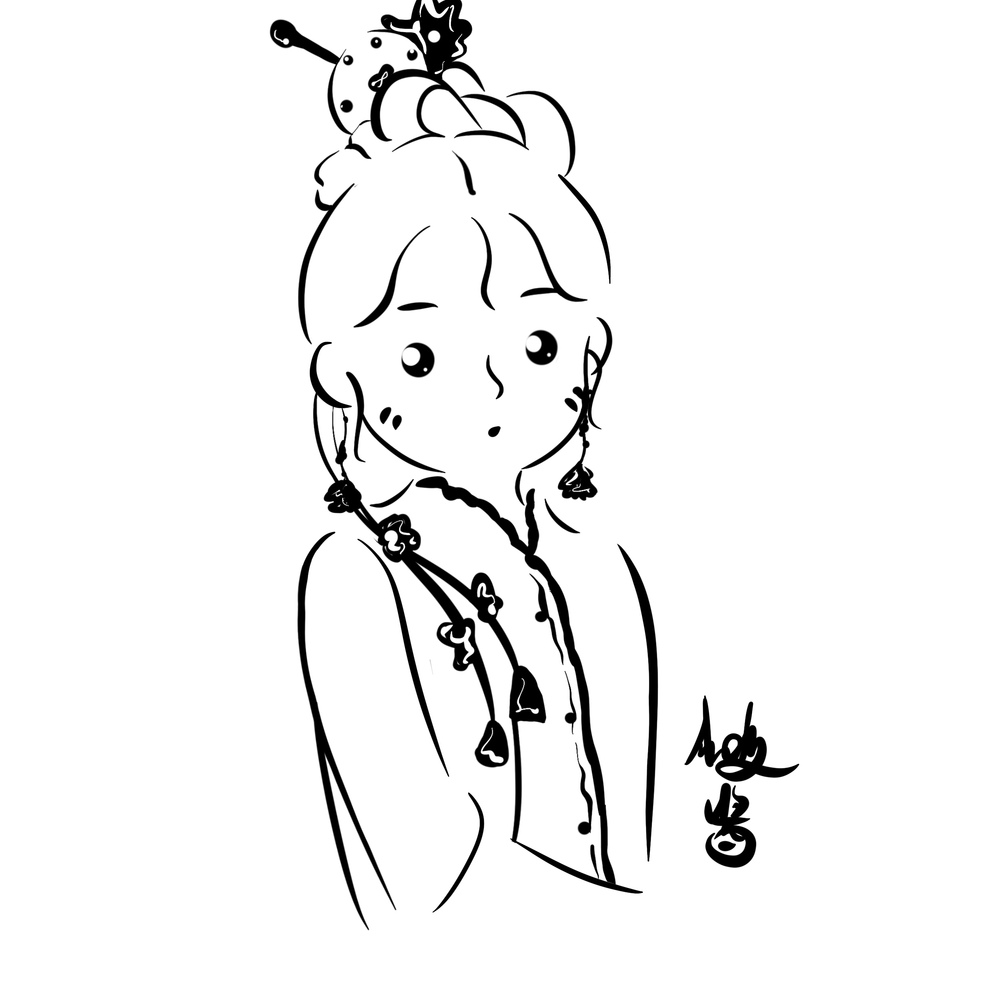 极简插画