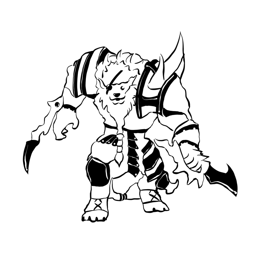 极简插画
