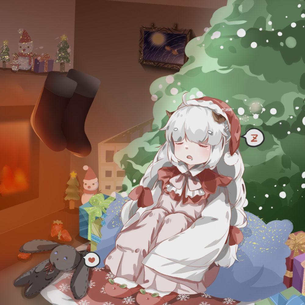 圣诞节🎄睡大觉
