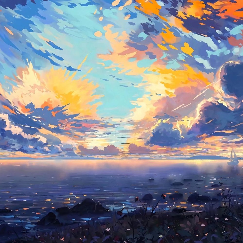 Sunset-sail