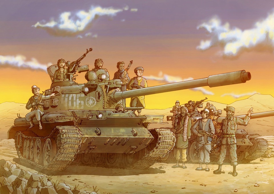T-55主战坦克
