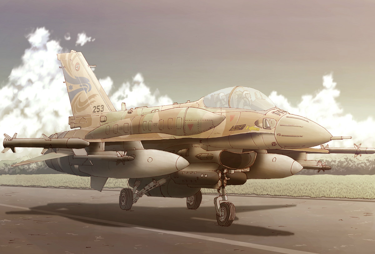 “西奈雄鹰”以色列F-16I“风暴”战斗机