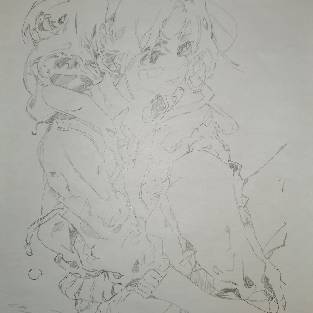 手描き