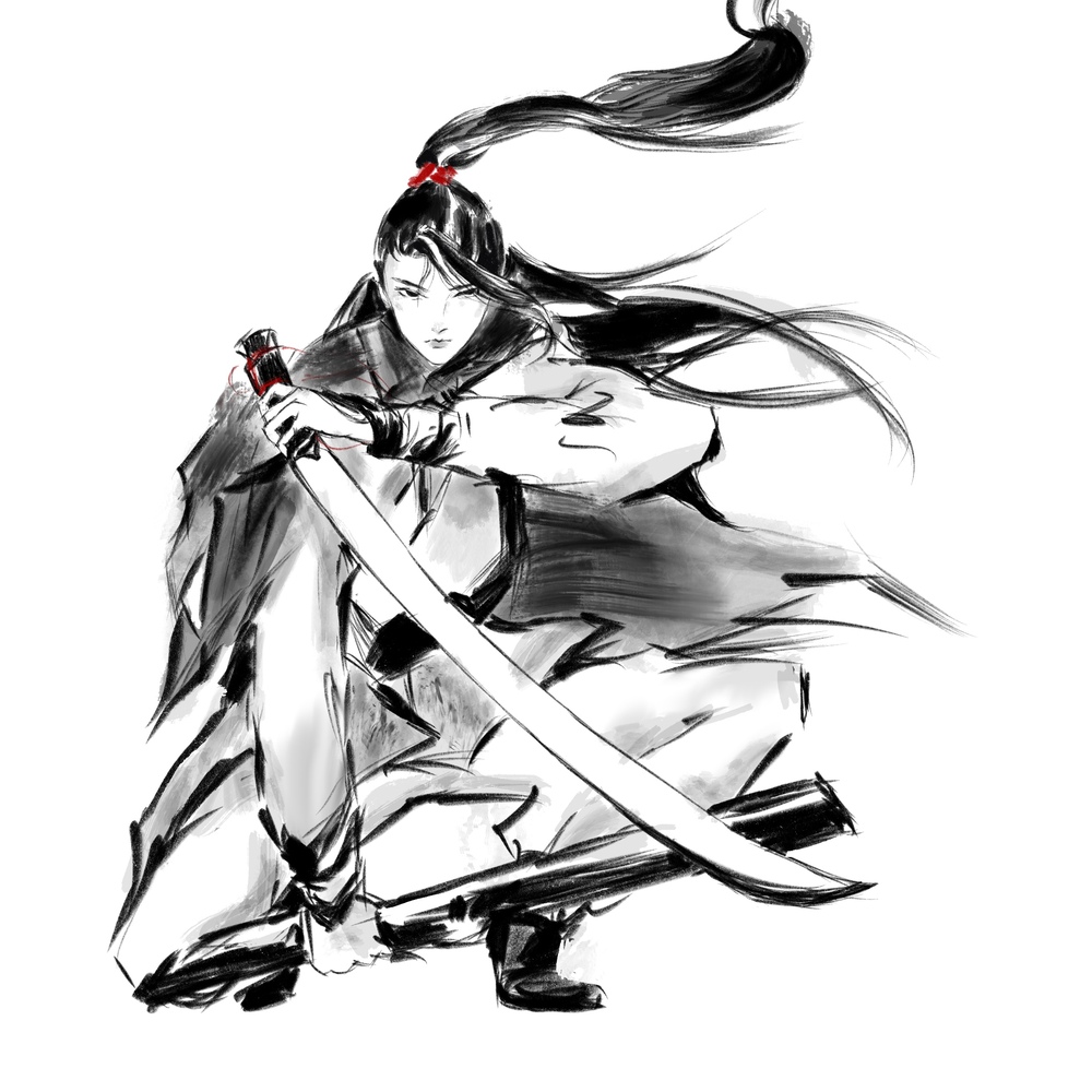 摸鱼临摹