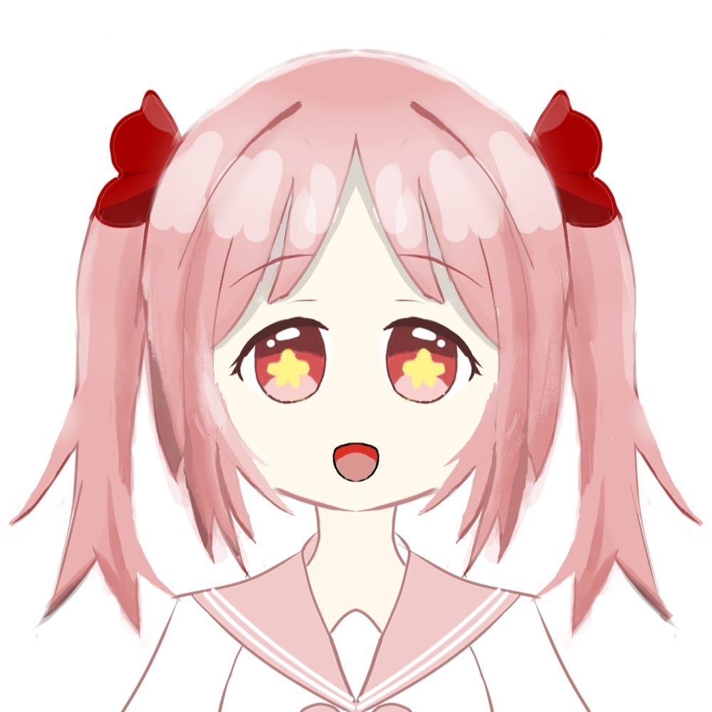 粉色少女