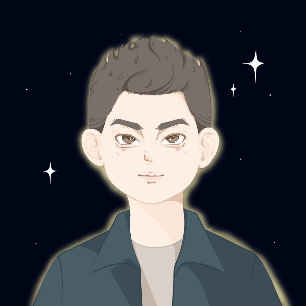 卡通男生