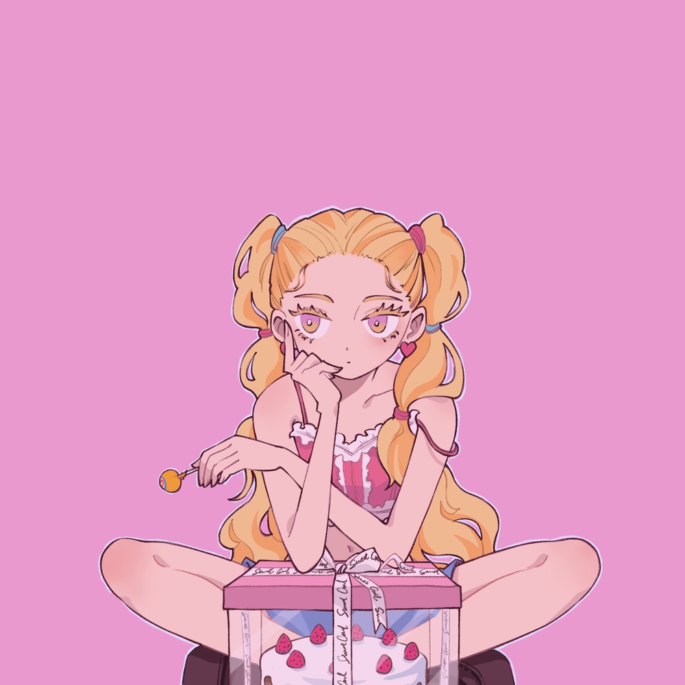 New Retro插画练习/超市派对