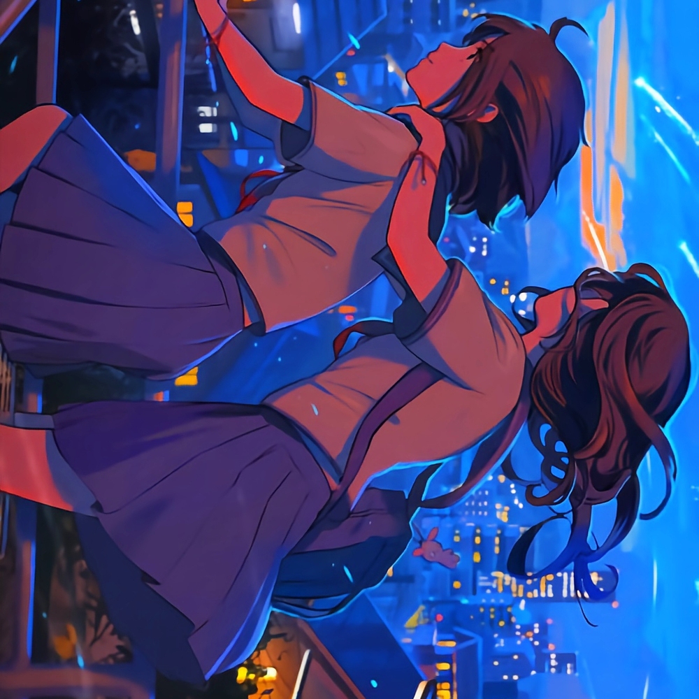 傍晚/女高中生