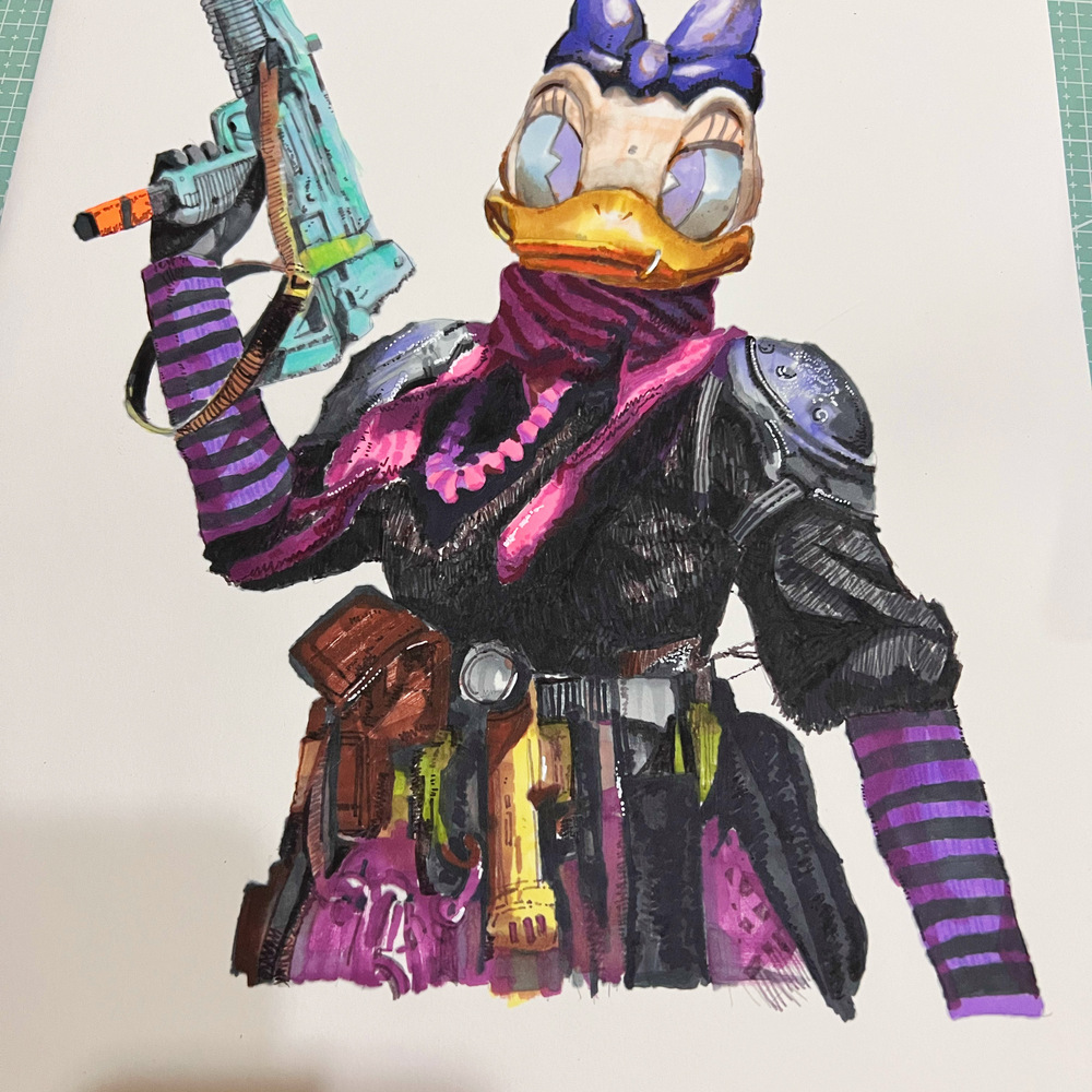 马克笔插画