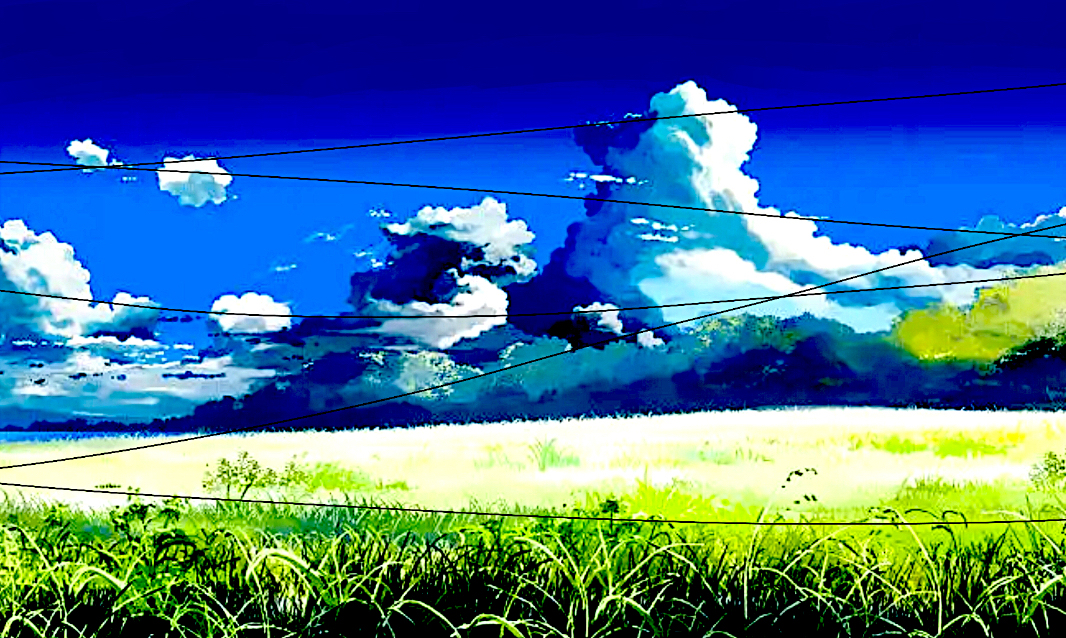 新海城的天空......