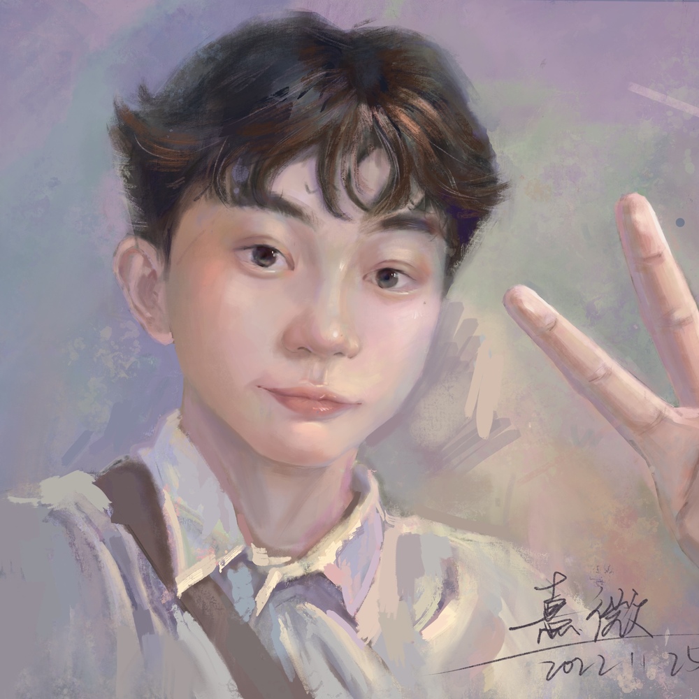 一张自画像