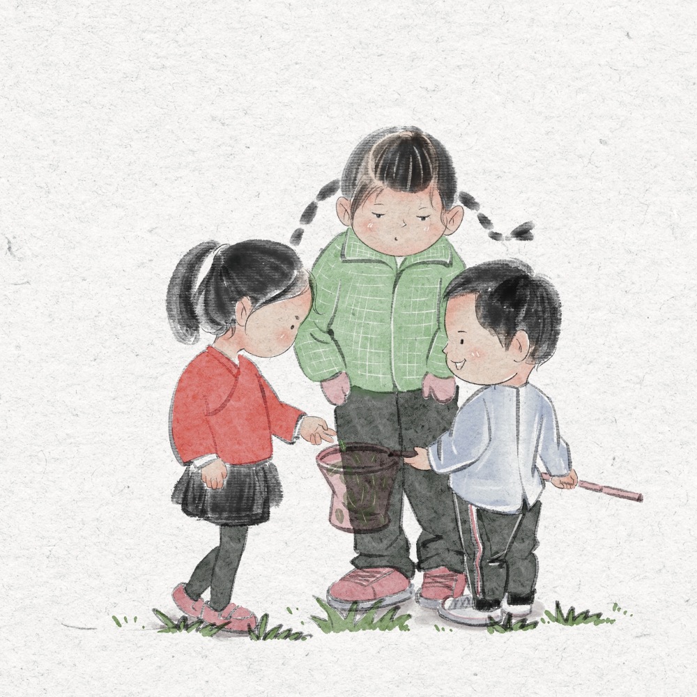 童年的模样｜中国风儿童人像画