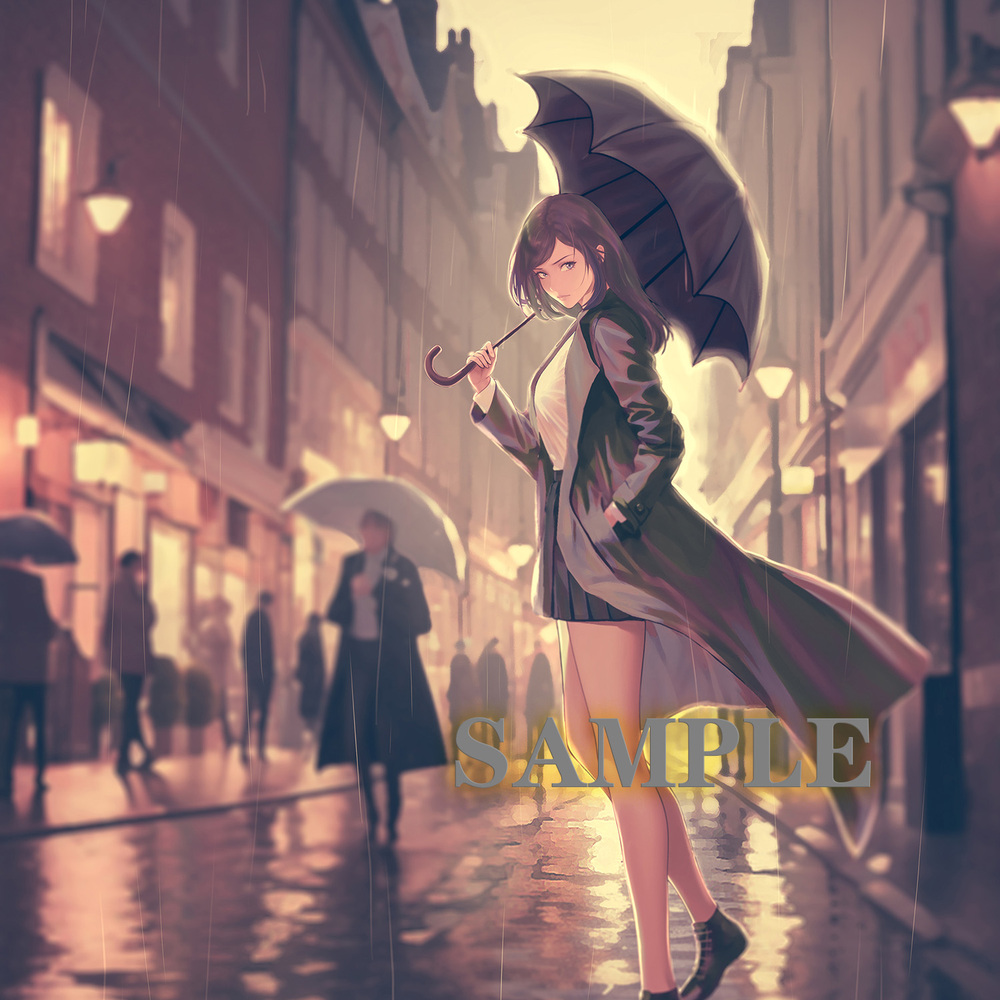 伦敦雨夜