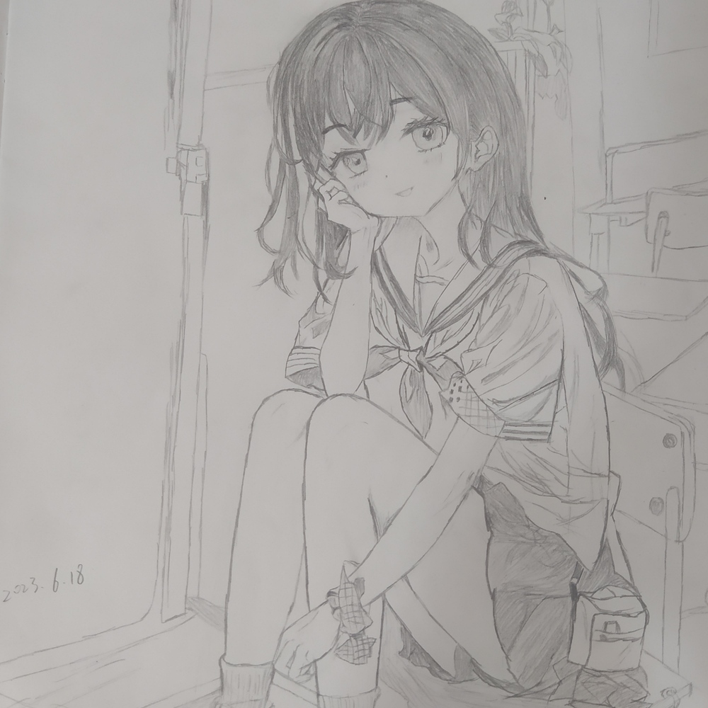 个人临摹处女作